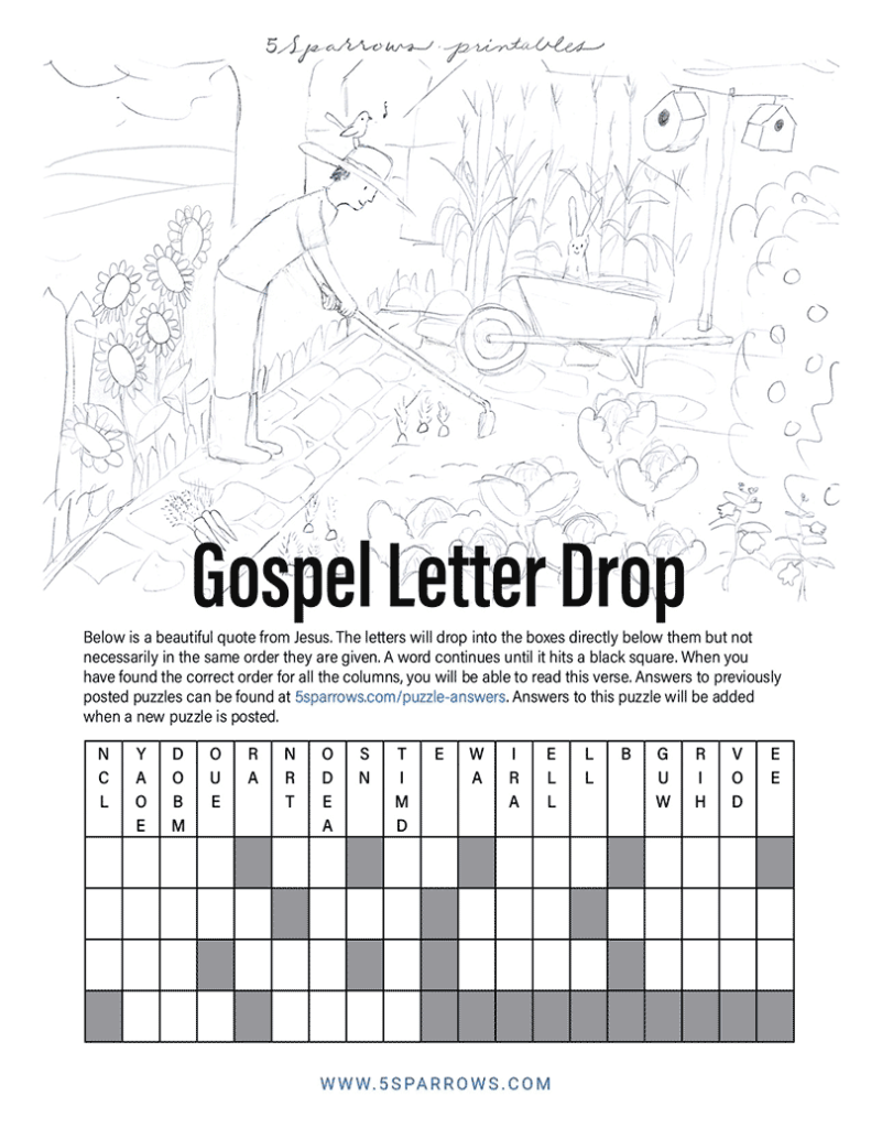 Gospel Letter Drop