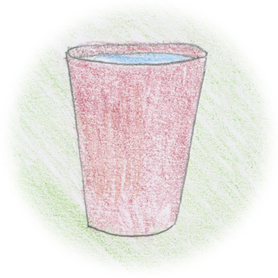 cup of water